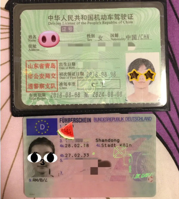 驾照翻译 驾照翻译